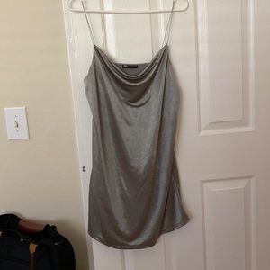 Zara cowl neck dress